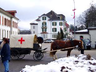 Comm�moration 1 f�vrier 1871, l'arm�e du G�n�ral Bourbaki entre aux Verri�res