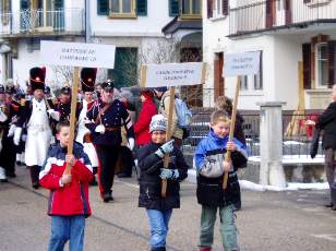 Comm�moration 1 f�vrier 1871, l'arm�e du G�n�ral Bourbaki entre aux Verri�res