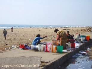 Bord de mer � Madras