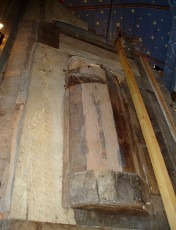 Le retable vue c�t� verso...