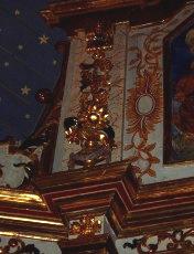 Retable renov� des Ferr�re d'Ast� � l'�glise Saint Martin � Antist