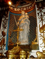 Eglise d'Ast�, Marie de M�doue avec sa belle histoire