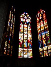 Les vitraux d'Arnaud de Moles r�alis�s entre 1507 et 1513 