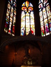 Les vitraux d'Arnaud de Moles r�alis�s entre 1507 et 1513 