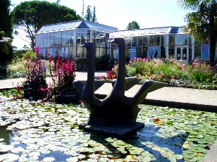 Jardin botanique au mois d'ao�t � Gen�ve