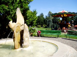 Jardin botanique au mois d'ao�t � Gen�ve