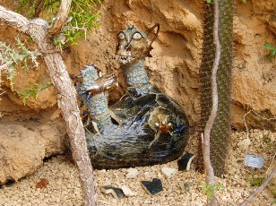 Jardin botanique au mois d'ao�t � Neuch�tel