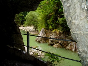 Les gorges de Jogne pr�s de Broc