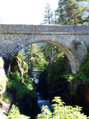Le Pont d'Espagne, parc national des Pyr�n�es sur la commune de Cauterets