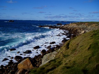 C�te de Tr�mazan en avril 